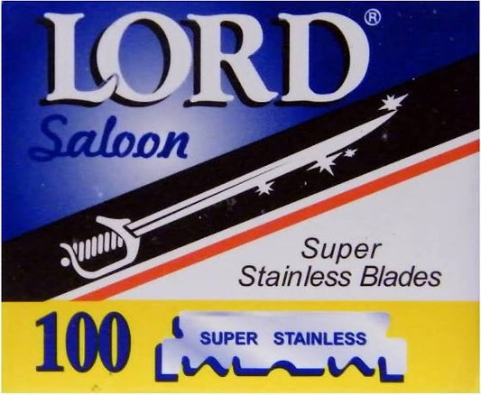 Lord Single Edge Razor Blades 100ct