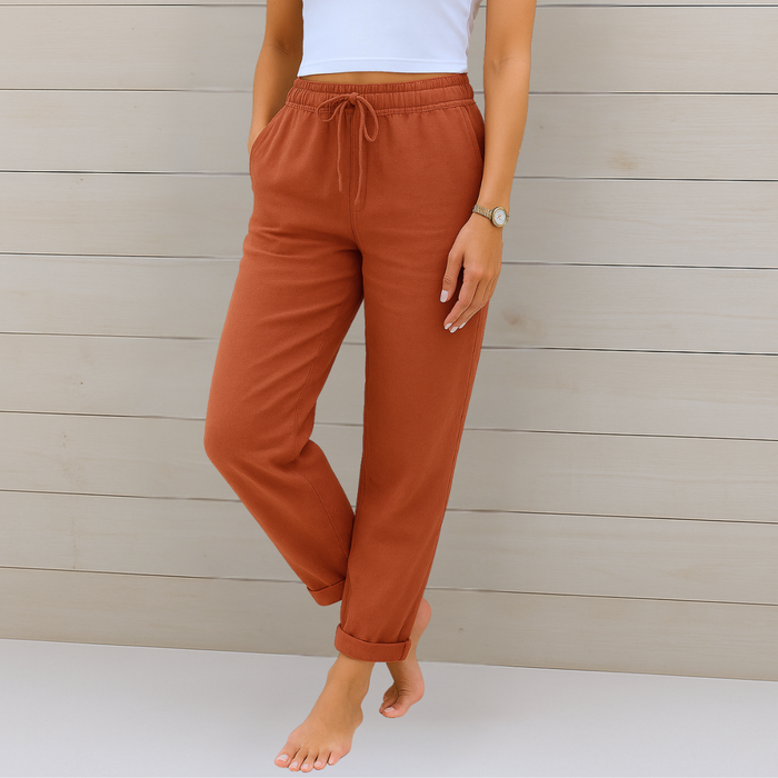 Lori™ | Premium Breathable Pants with Elastic Waist