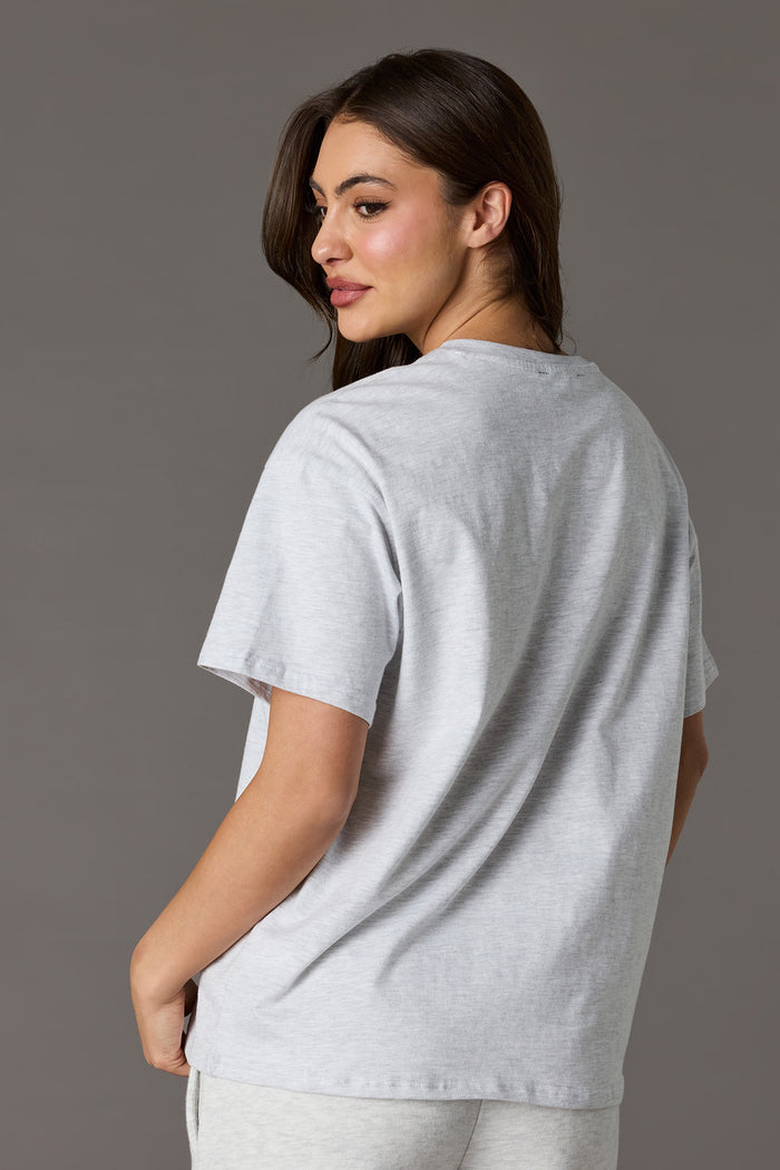 Luxe Heavy Cotton Playboy Puff Print T-Shirt
