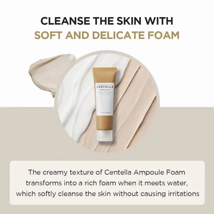 Madagascar Centella Ampoule Foam 125ml - Water Based Cleanser Skin1004 Facial Cleansers