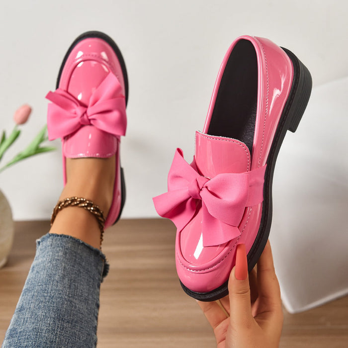 Maddy | Elegant Bow Loafers