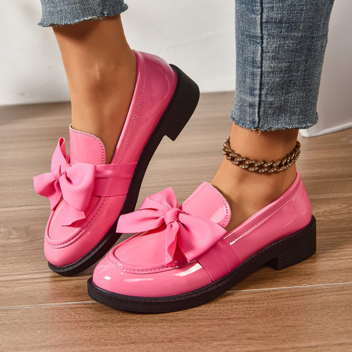 Maddy | Elegant Bow Loafers