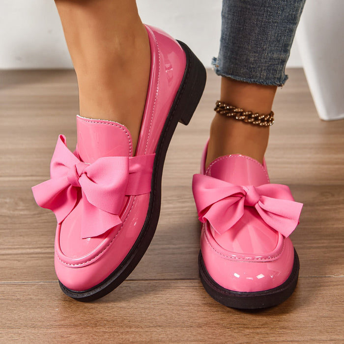 Maddy | Elegant Bow Loafers
