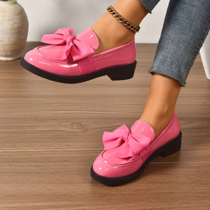 Maddy | Elegant Bow Loafers