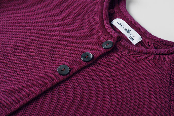 Magenta Cardigan