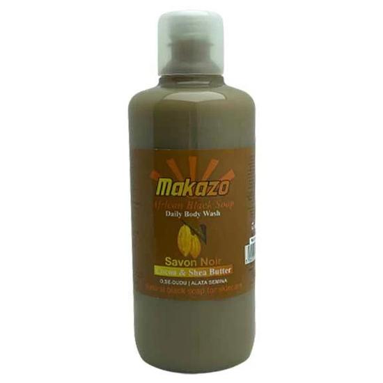 Makazo Liquid African Black Soap - Lemon 977ml