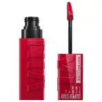 Maybelline New York Super Stay Vinyl Ink, Longwear Transfer Proof Liquid Lipstick, 50 Wicked Maybelline
