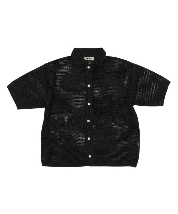 mesh ♡KNIT shirt_5
