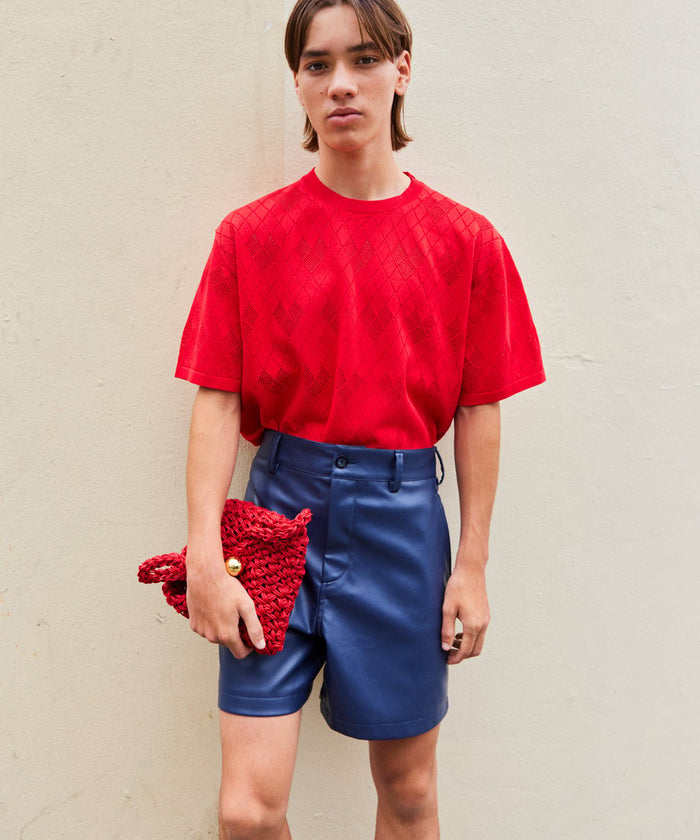 mesh♡ KNIT T-shirt_1