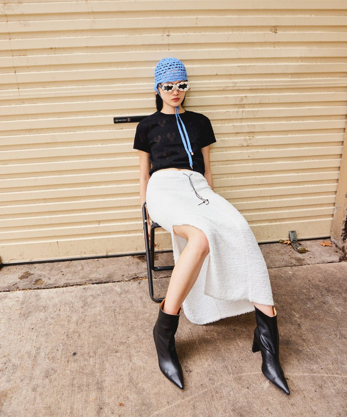 mesh♡ KNIT T-shirt_2