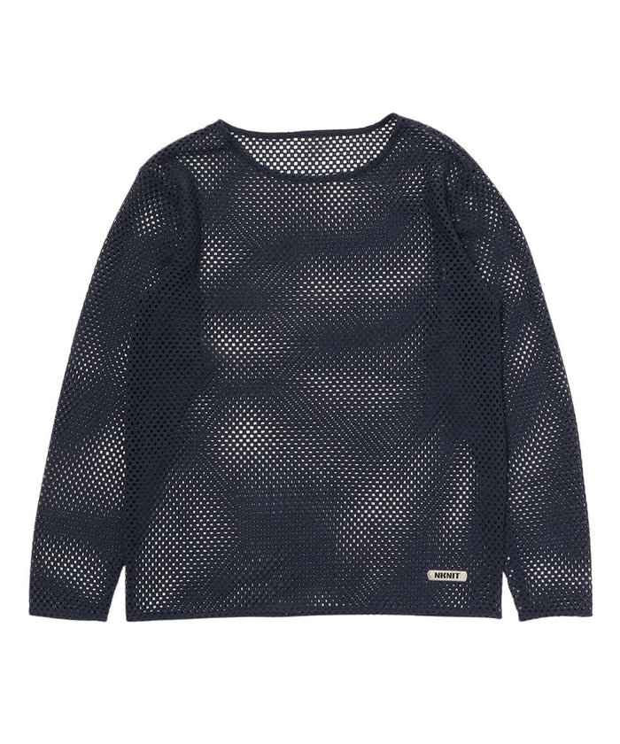 mesh long sleeve T-shirts_5