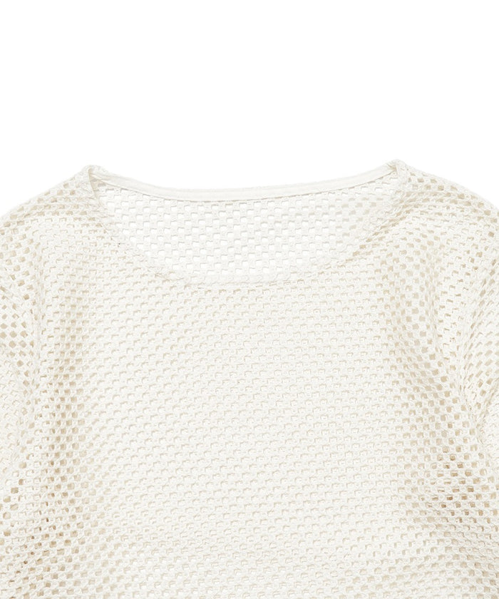 mesh long sleeve T-shirts_8