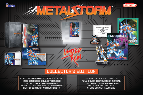 Metal Storm Collector's Edition (NES)