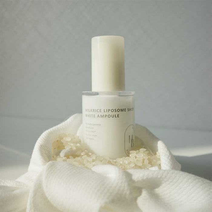 Milk Rice Liposome Shot White Ampoule