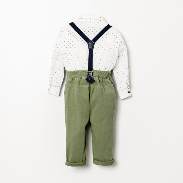 Mini Milo Formal Cotton Set