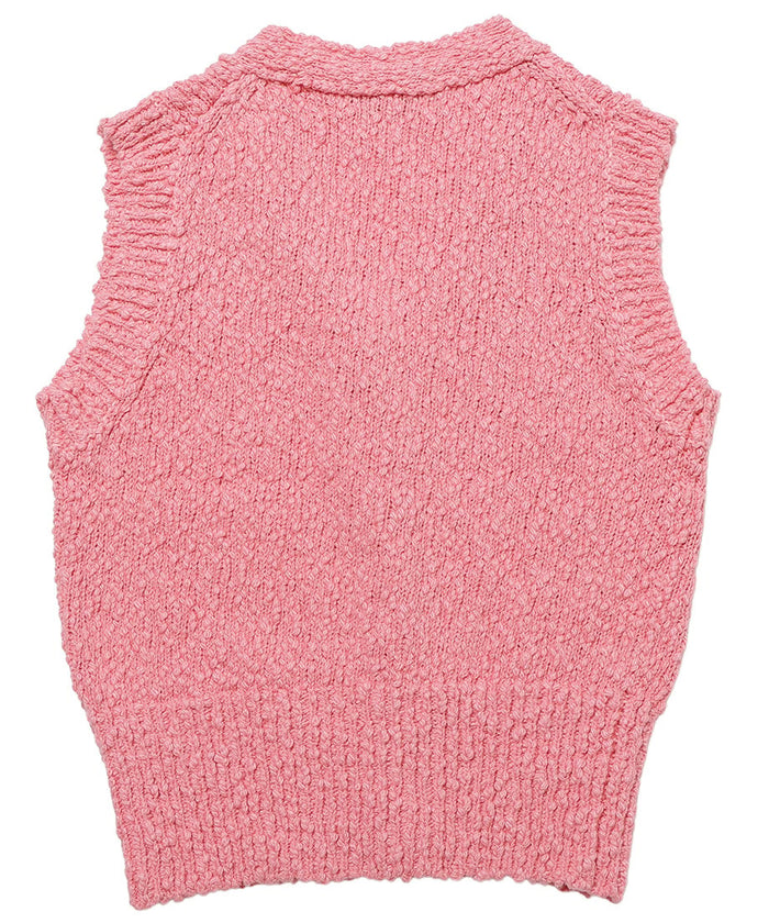 mini V-neck KNIT vest_5