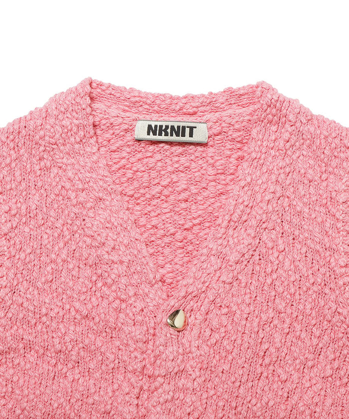 mini V-neck KNIT vest_6