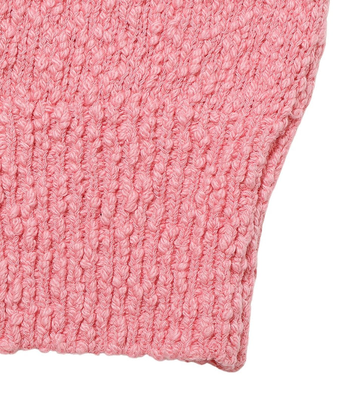 mini V-neck KNIT vest_7