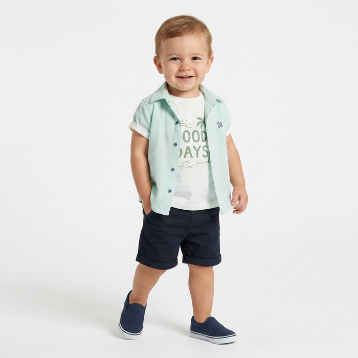 Mint Mike Denim Set