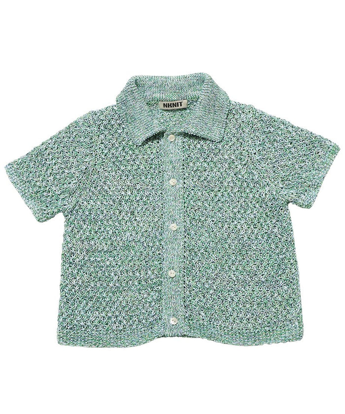 mix color KNIT shirt_2