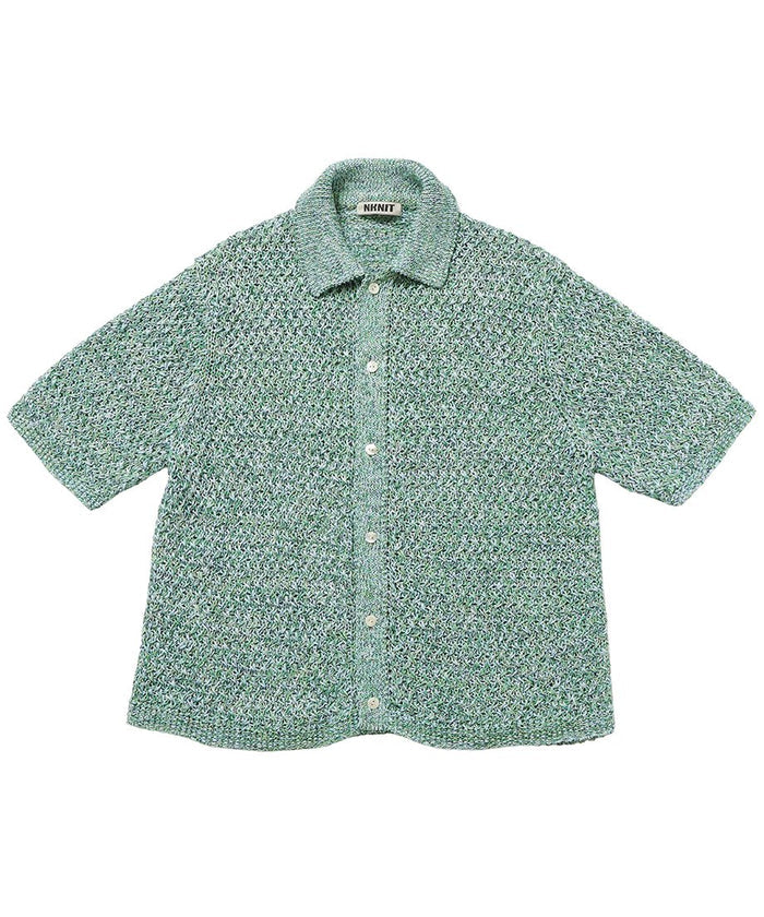 mix color KNIT shirt_3
