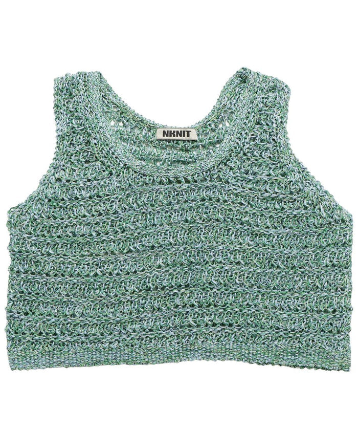mix color KNIT tank_2