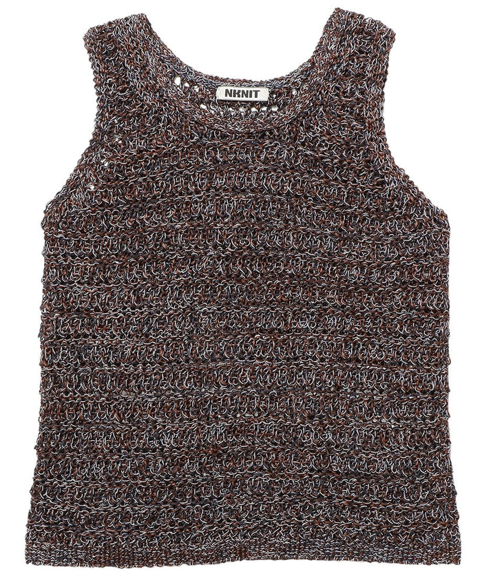 mix color KNIT tank_5
