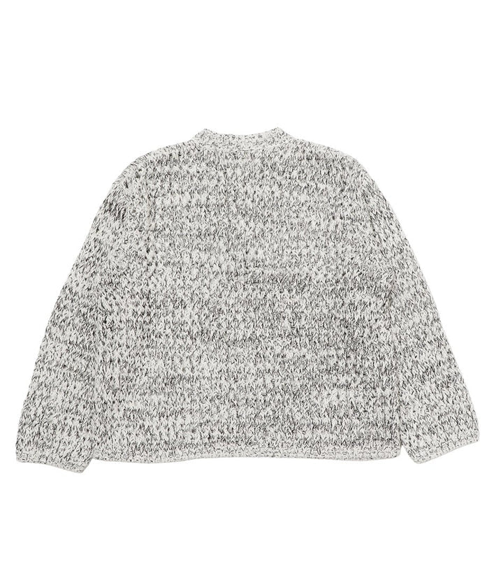 mix color lace up KNIT_8