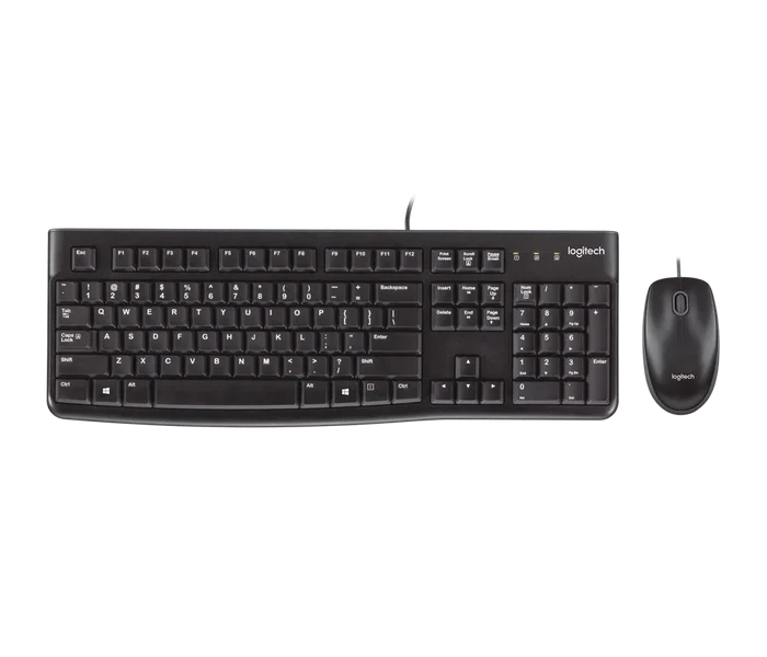 MK120 Corded Keyboard and Mouse Combo - Office R Us Lagos