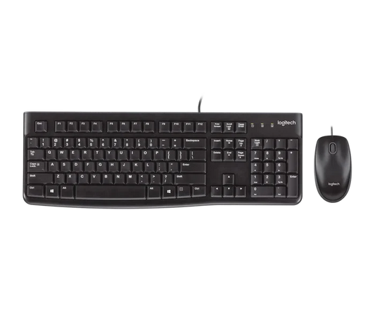 MK120 Corded Keyboard and Mouse Combo - Office R Us Lagos