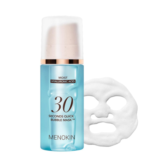 Menokin Moisture 30 Seconds Quick Bubble Mask Nudie Glow Australia