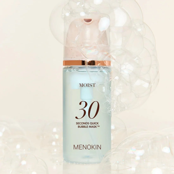 Menokin Moisture 30 Seconds Quick Bubble Mask Nudie Glow Australia