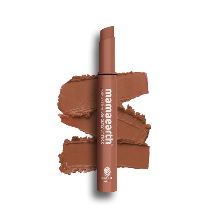 Moisture Matte Long Stay Lipstick - 2g | Cinnamon Nude