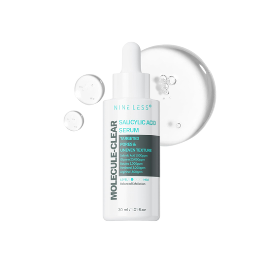 Nine Less Molecule-Clear Salicylic Acid Serum Nudie Glow Australia