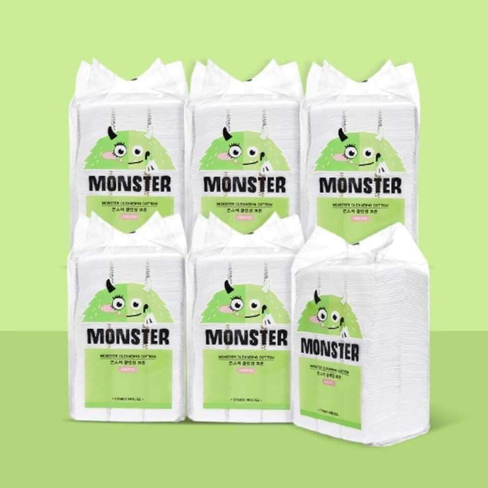 Monster Cleansing Cotton - Korean-Skincare