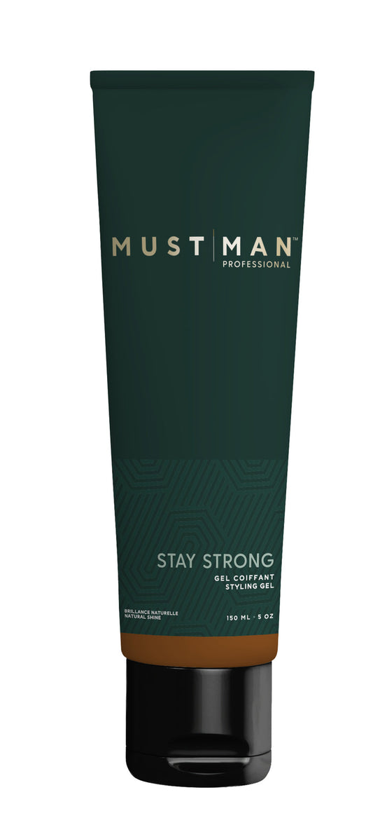 Must Man Stay Strong - Styling Gel , 5 Oz.