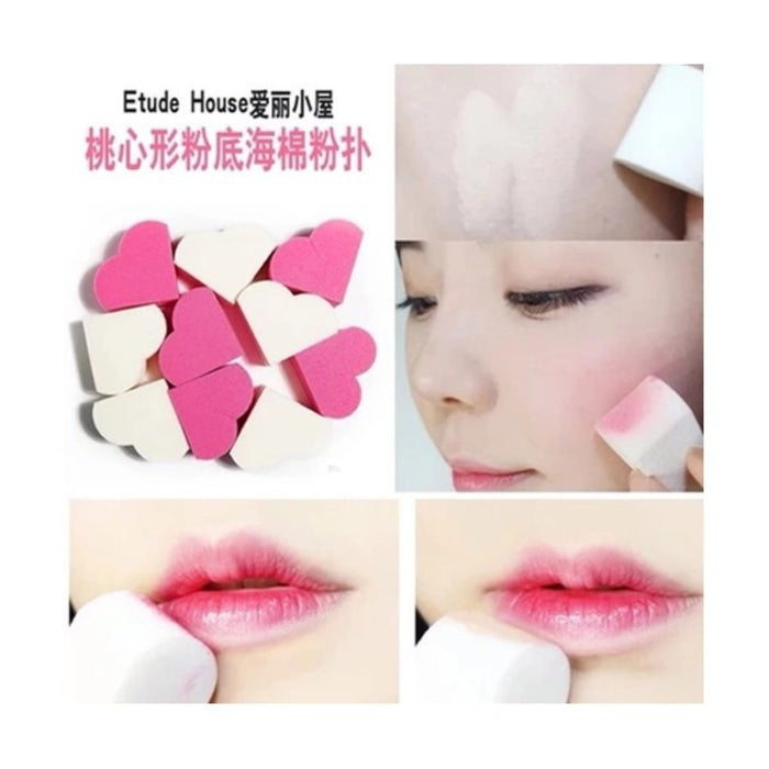 My Beauty Tool Heart Shape Puff - Korean-Skincare