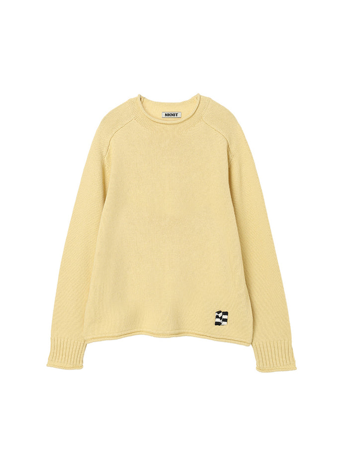 N logo roll-neck KNIT