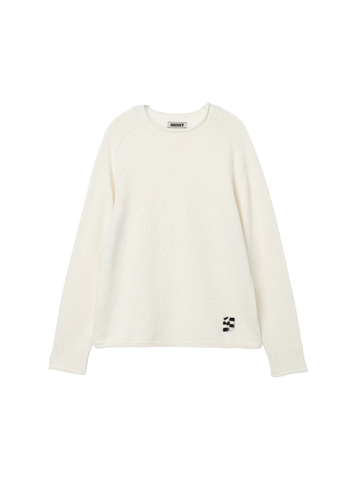 N logo roll-neck KNIT