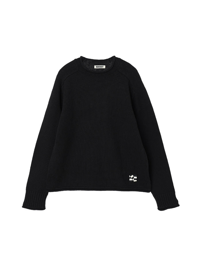 N logo roll-neck KNIT