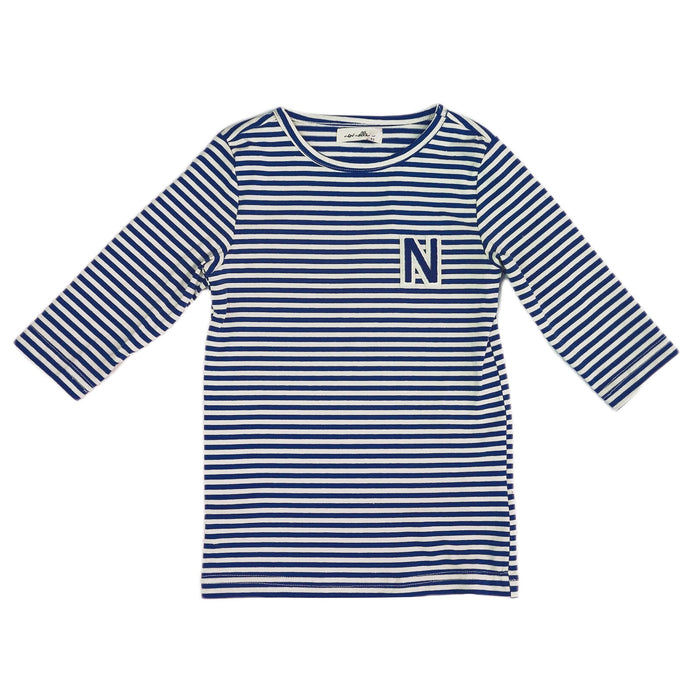 N-Striped Tee Blue