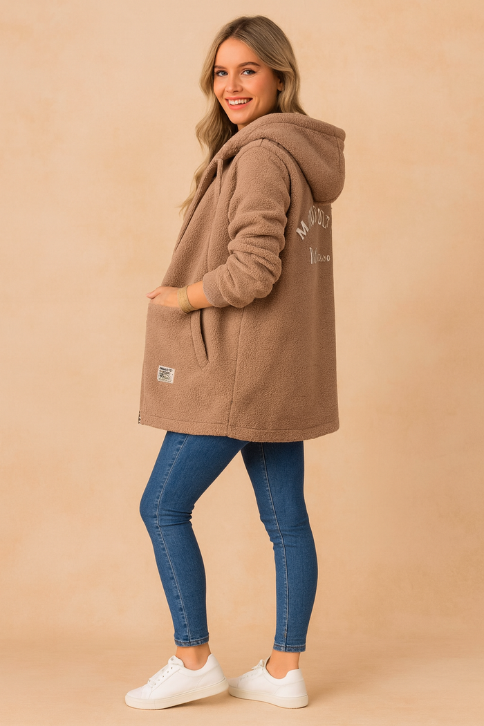 Natalia | Long Women's Winter Jacket with Hood