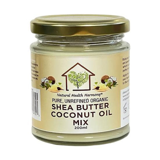 Natural Health Harmony Shea Butter Coconut Oil Mix 200ml