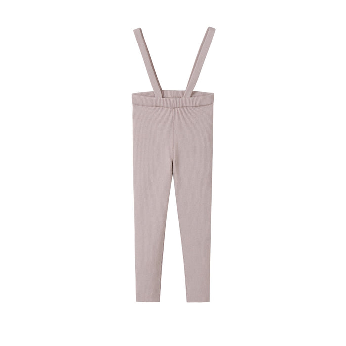 Natural Knit Suspender Pants