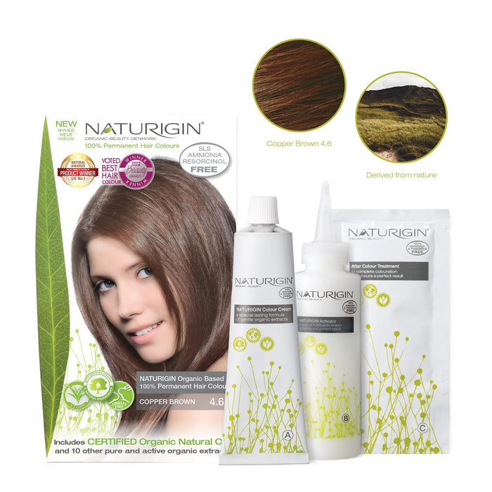 Naturigin Permanent Hair Colour- Copper Brown