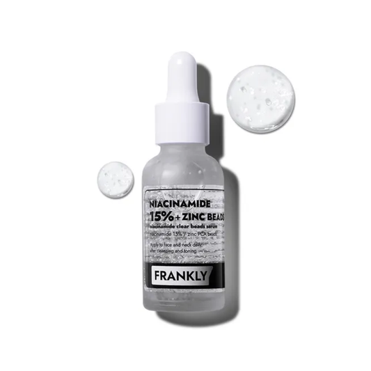 Frankly Niacinamide 15% Zinc Beads Serum Nudie Glow Australia