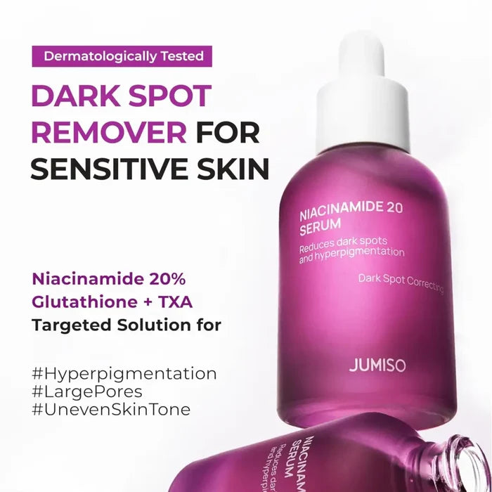 Niacinamide 20% Serum 40ml - and Ampoule Jumiso Face Serums