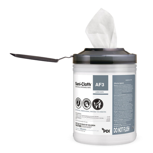 Nice Pak Sani - Cloth AF3 Germicidal Disposable Wipes - P13872-Single - LL Medico