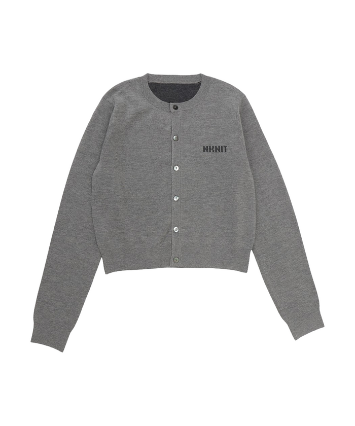 NKNIT logo KNIT cardigan_1
