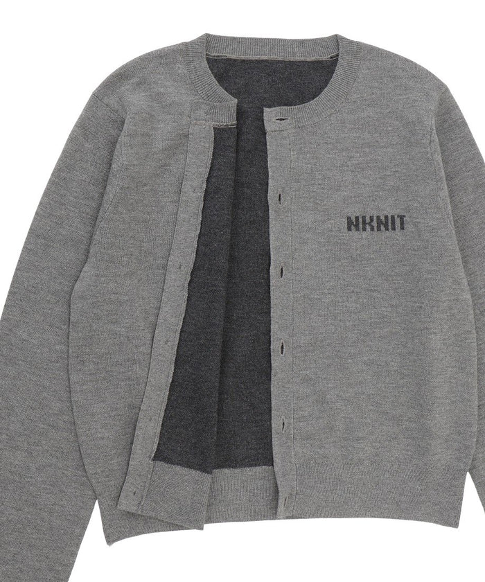 NKNIT logo KNIT cardigan_5